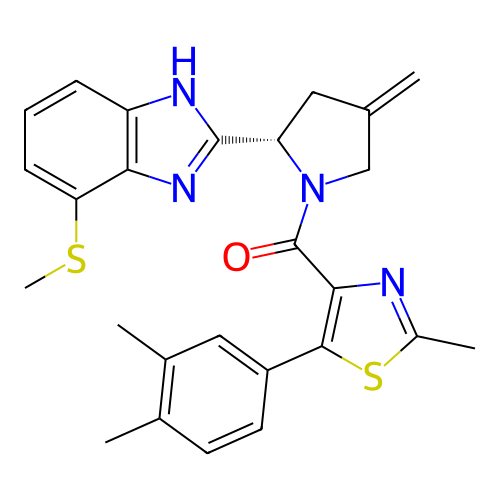 Chemical structure of BindingDB Monomer ID 335277