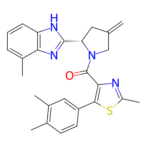 Chemical structure of BindingDB Monomer ID 335282