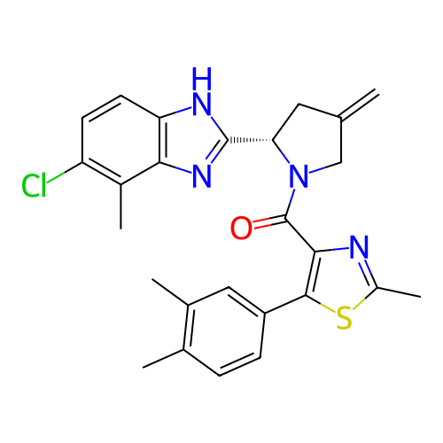 Chemical structure of BindingDB Monomer ID 335283