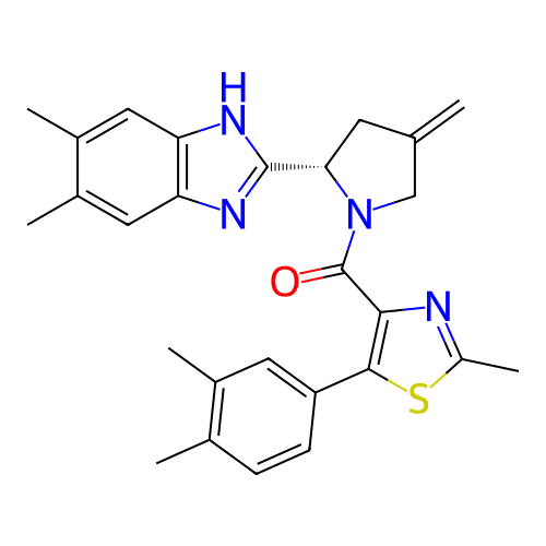 Chemical structure of BindingDB Monomer ID 335285