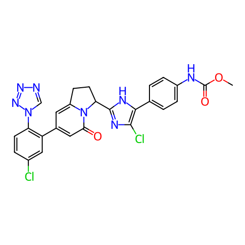 Chemical structure of BindingDB Monomer ID 335392