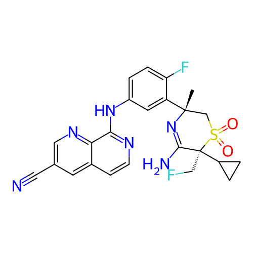 Chemical structure of BindingDB Monomer ID 335424