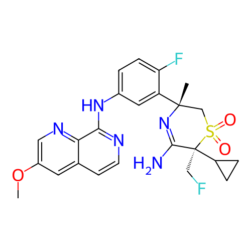 Chemical structure of BindingDB Monomer ID 335437