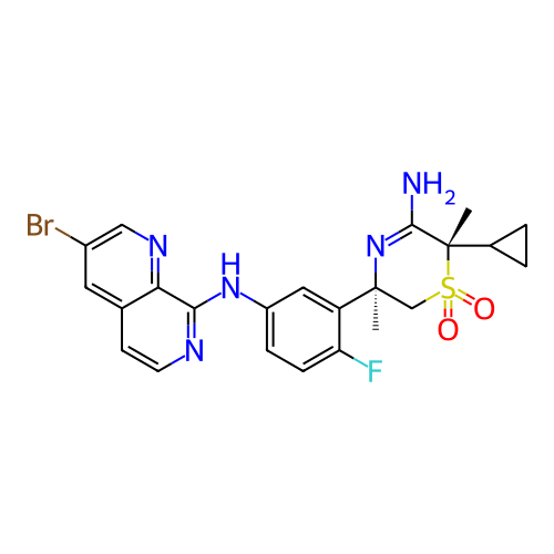 Chemical structure of BindingDB Monomer ID 335458