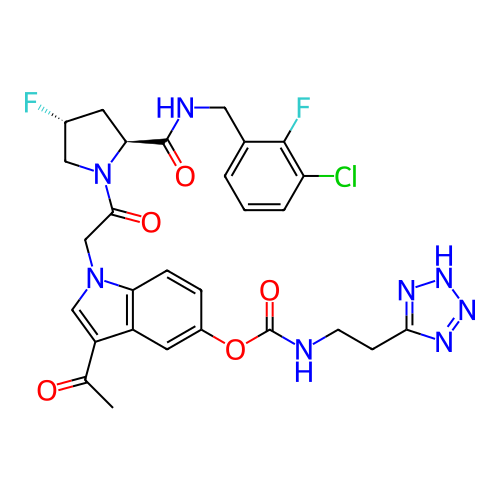 Chemical structure of BindingDB Monomer ID 335505