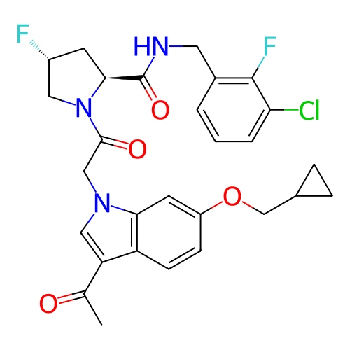 Chemical structure of BindingDB Monomer ID 335508