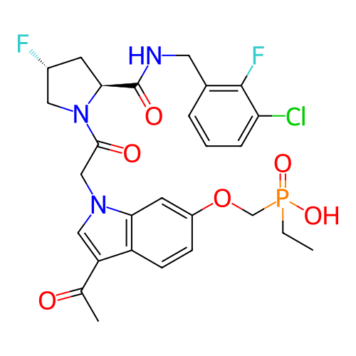 Chemical structure of BindingDB Monomer ID 335526