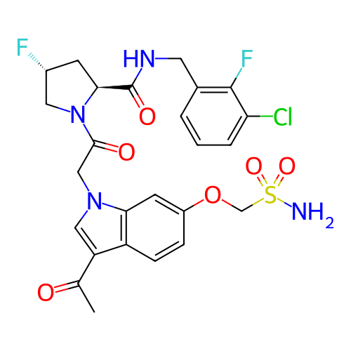 Chemical structure of BindingDB Monomer ID 335527