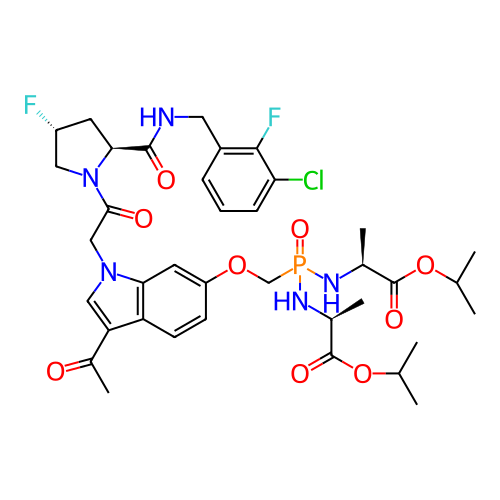 Chemical structure of BindingDB Monomer ID 335534