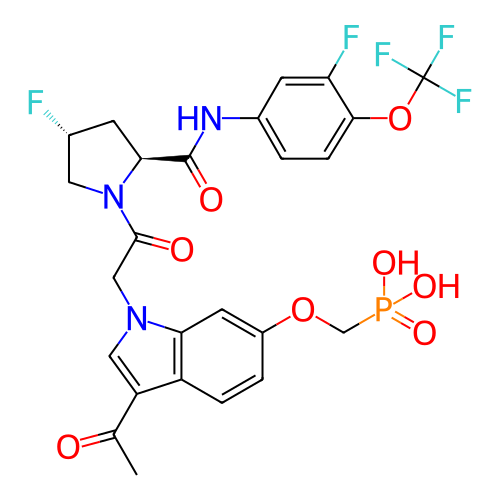 Chemical structure of BindingDB Monomer ID 335535