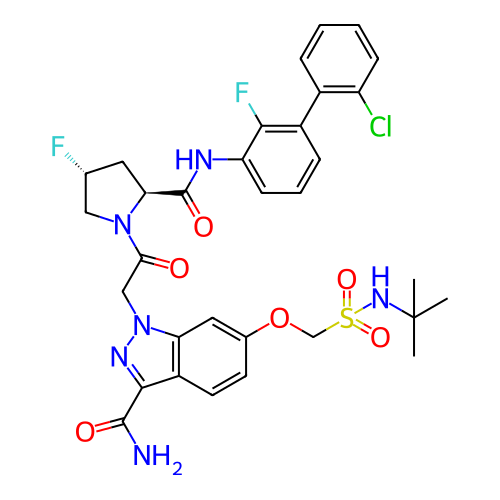 Chemical structure of BindingDB Monomer ID 335538