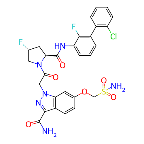 Chemical structure of BindingDB Monomer ID 335539