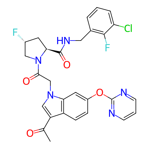 Chemical structure of BindingDB Monomer ID 335540