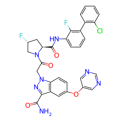 Chemical structure of BindingDB Monomer ID 335541