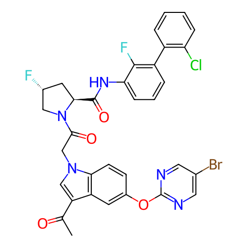 Chemical structure of BindingDB Monomer ID 335543