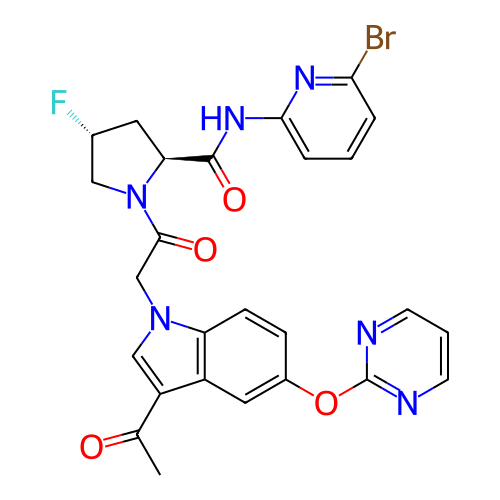 Chemical structure of BindingDB Monomer ID 335549