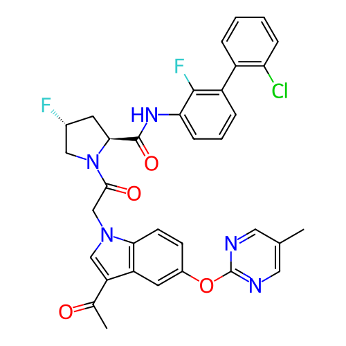 Chemical structure of BindingDB Monomer ID 335550