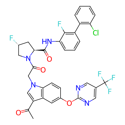 Chemical structure of BindingDB Monomer ID 335552