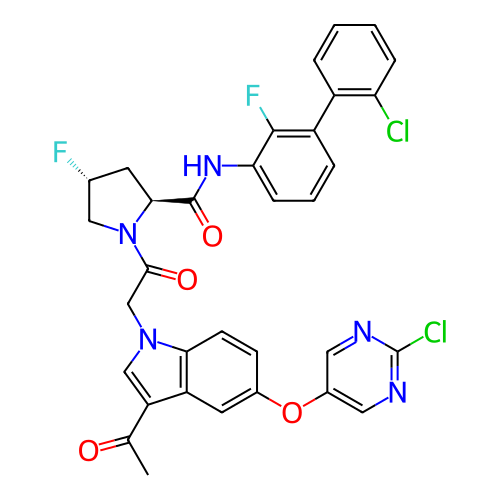 Chemical structure of BindingDB Monomer ID 335553