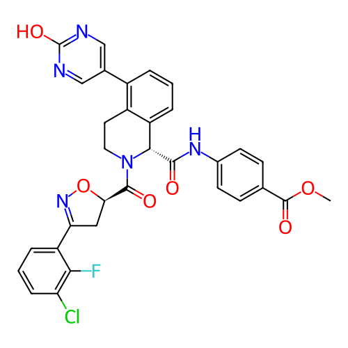 Chemical structure of BindingDB Monomer ID 335779
