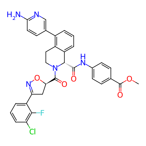 Chemical structure of BindingDB Monomer ID 335784