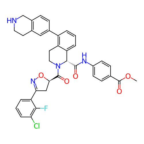 Chemical structure of BindingDB Monomer ID 335785