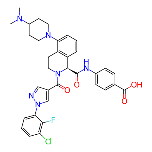Chemical structure of BindingDB Monomer ID 335797