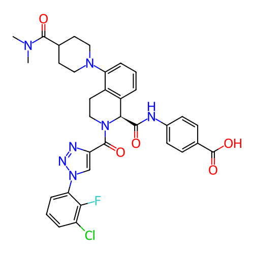 Chemical structure of BindingDB Monomer ID 335804