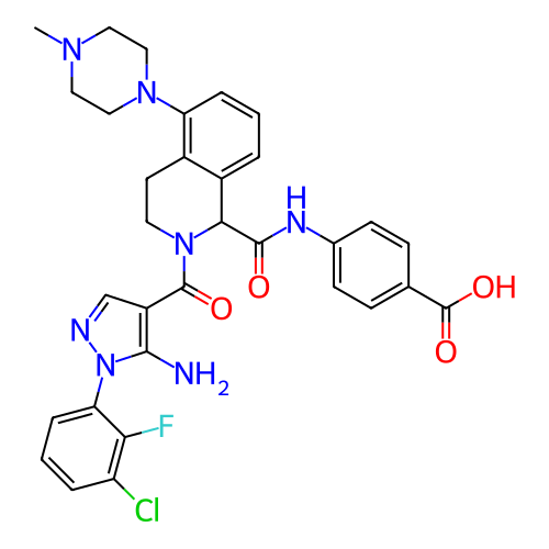 Chemical structure of BindingDB Monomer ID 335985