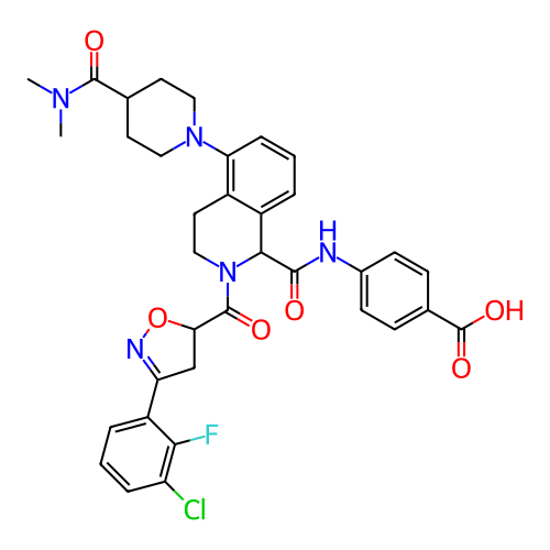 Chemical structure of BindingDB Monomer ID 336054