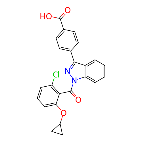 Chemical structure of BindingDB Monomer ID 336307