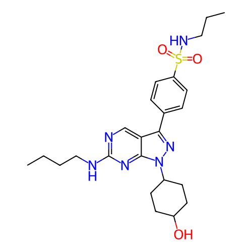 Chemical structure of BindingDB Monomer ID 336383
