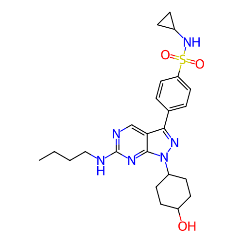 Chemical structure of BindingDB Monomer ID 336419