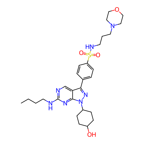 Chemical structure of BindingDB Monomer ID 336430