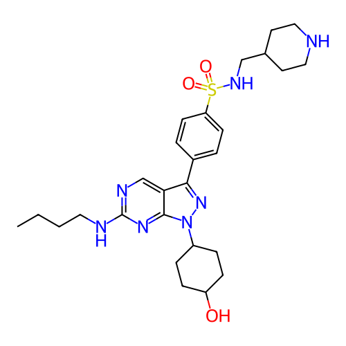 Chemical structure of BindingDB Monomer ID 336438