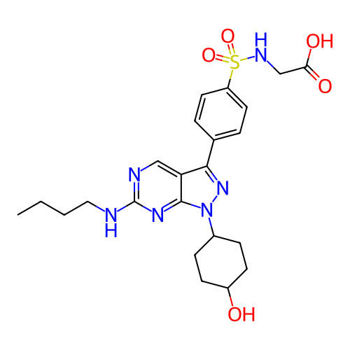 Chemical structure of BindingDB Monomer ID 336442