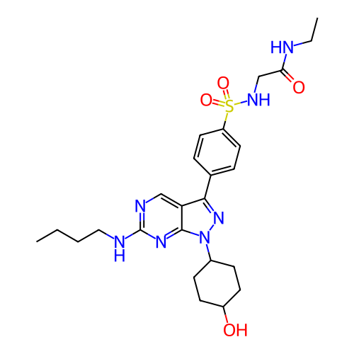 Chemical structure of BindingDB Monomer ID 336444