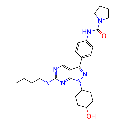 Chemical structure of BindingDB Monomer ID 336446