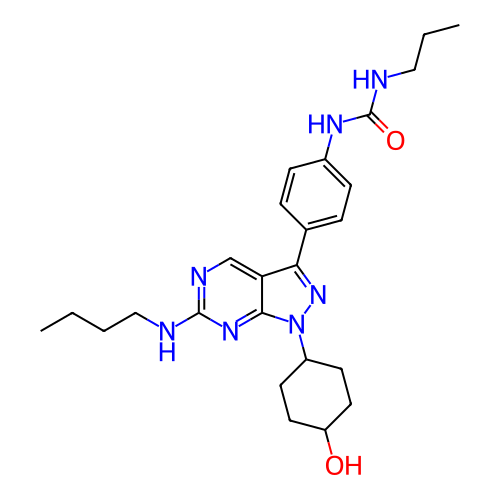 Chemical structure of BindingDB Monomer ID 336450
