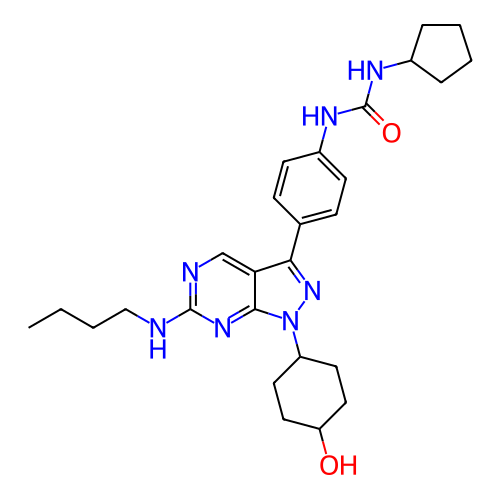Chemical structure of BindingDB Monomer ID 336452