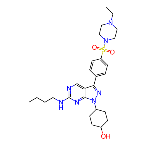 Chemical structure of BindingDB Monomer ID 336454