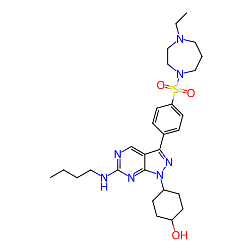 Chemical structure of BindingDB Monomer ID 336455