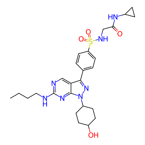 Chemical structure of BindingDB Monomer ID 336465
