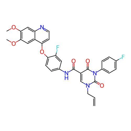Chemical structure of BindingDB Monomer ID 336536