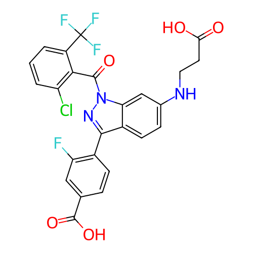 Chemical structure of BindingDB Monomer ID 336547