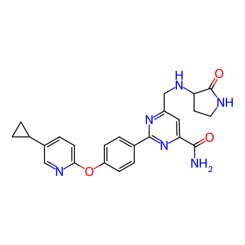 Chemical structure of BindingDB Monomer ID 336744