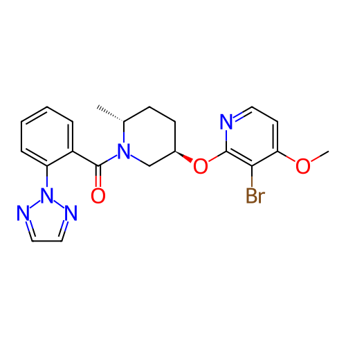 Chemical structure of BindingDB Monomer ID 336745