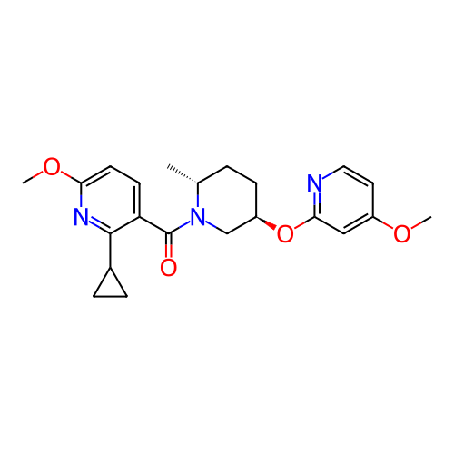 Chemical structure of BindingDB Monomer ID 336760