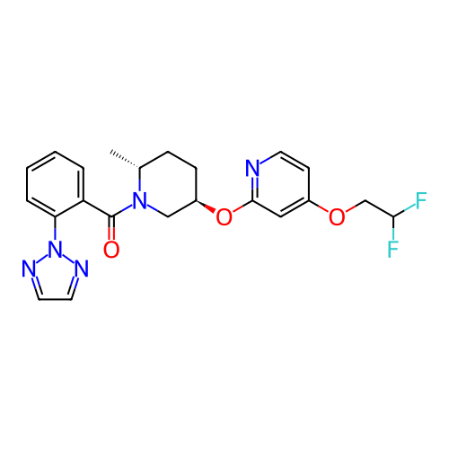 Chemical structure of BindingDB Monomer ID 336765