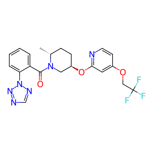 Chemical structure of BindingDB Monomer ID 336768